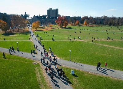 A+D Faculty and Students Part of Team Formed to Research Drillfield Paths