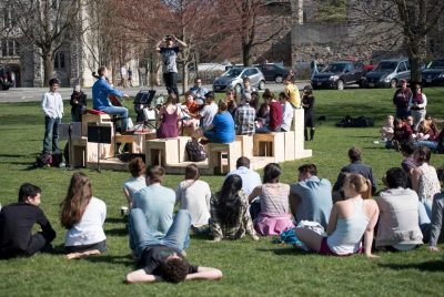 Architecture and Music Students Collaborate in Unlikely Ensembles