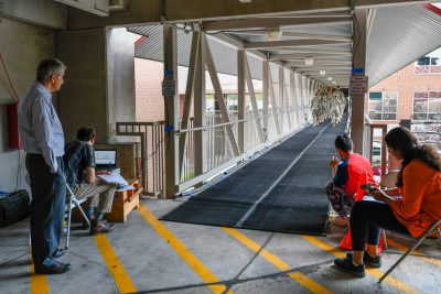 Virginia Tech vibration study aims to make footbridges better for pedestrians