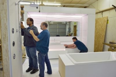 Virginia Tech’s FutureHAUS Unveils New Bathroom at 2016 Kitchen and Bath Industry Show