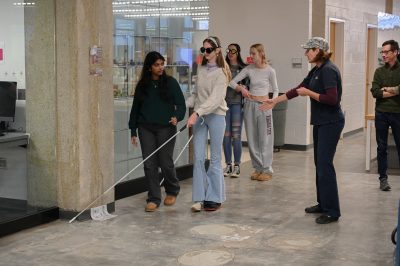 Second Year Students Participate in Blind Design Workshop