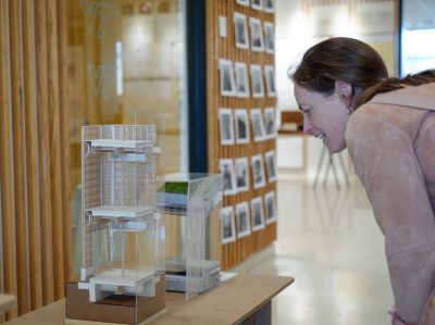 Assistant Professor Kristin Washco's Third-Year Design Lab Lobby Exhibit