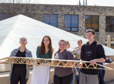 Assistant Professor Ramtin Haghnazar's Structures Class Complexities of Structural Integrity Project