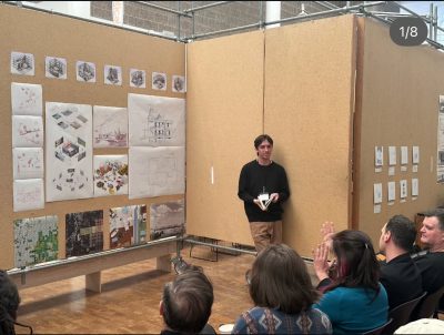 Graduate Student Collin Caywood’s Thesis “Body Double”  showcase in UNC Charlotte's CriticalMASS Event
