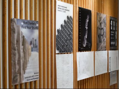 Professor Emeritus Ron Daniel’s Foundation Design Lab Progression Explorations
