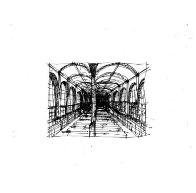 Visiting Assistant Professor of Practice David Haney’s Architectural History Class Student Sketches 