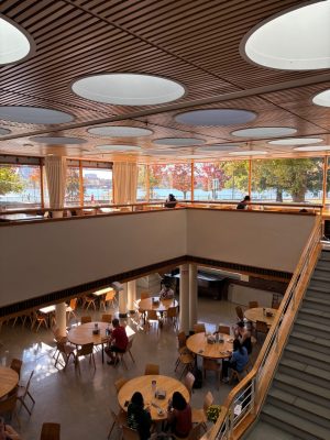 Baker House, MIT by Alvar Aalto - photo by Luke Des Jardins.