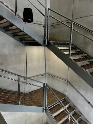 Main Stair at The Whitney Museum (Renzo Piano)